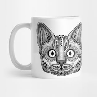 Egypt cat aztec pattern art Mug